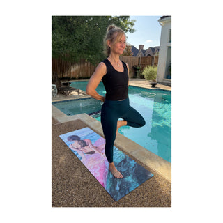 Pink Horizons Yoga Mat