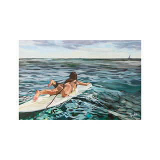 Paddling Into the Blue