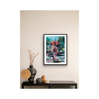 Tranquility in the Lotus Garden - Fine Art Print