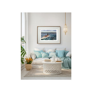 Paddling Into the Blue - Fine Art Print
